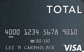 total visa unsecured credit card
